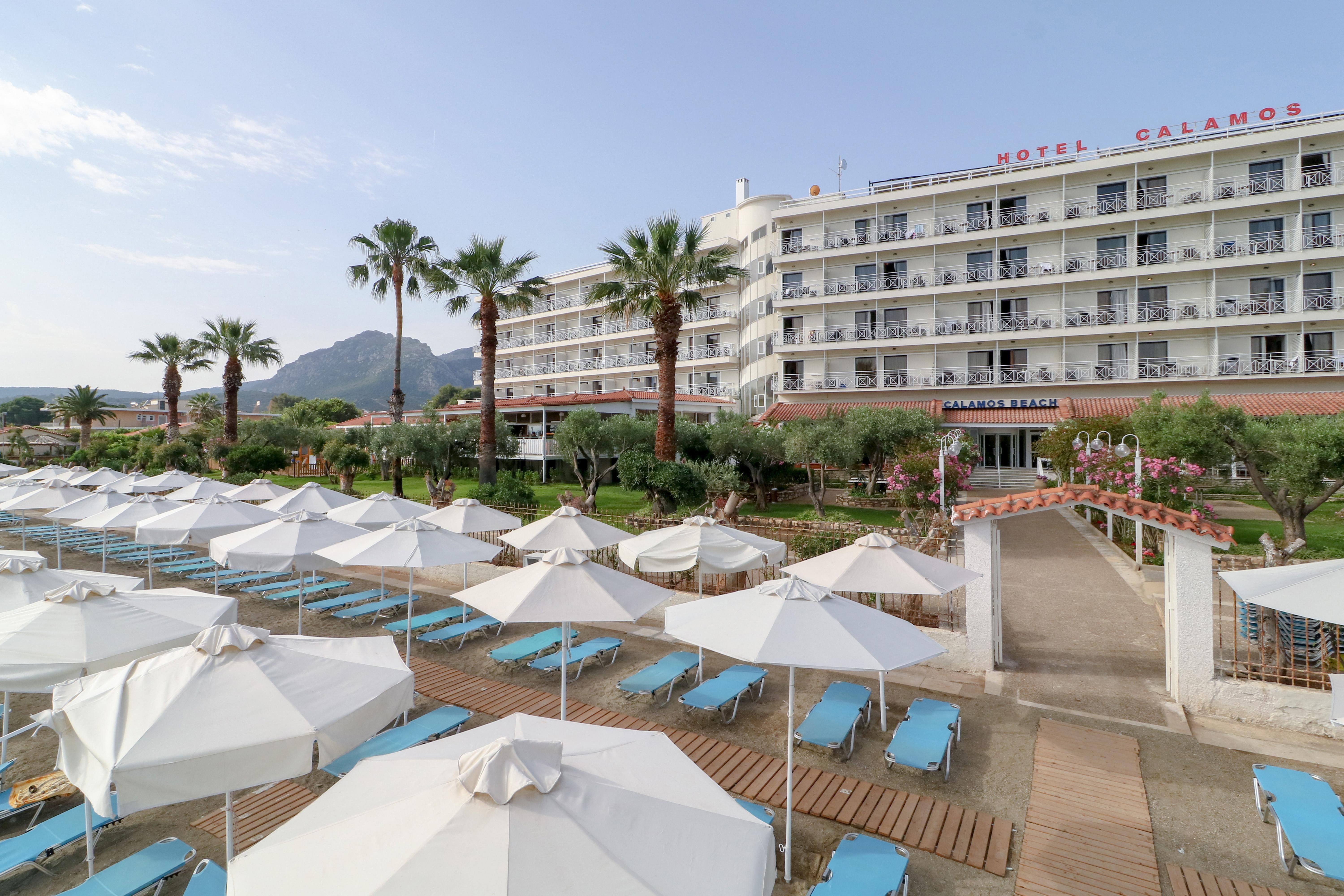Calamos Beach Family Club Kálamos Buitenkant foto