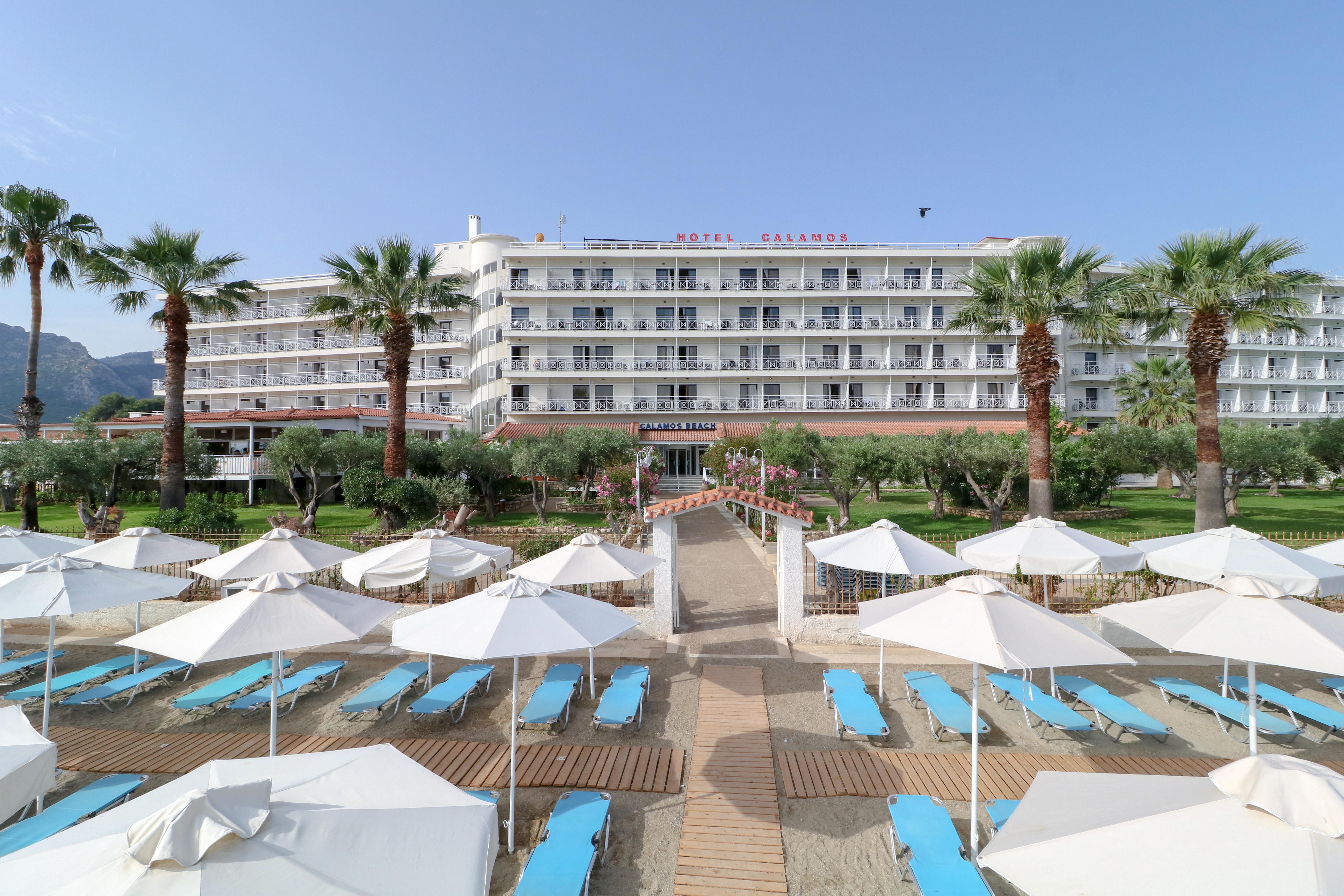Calamos Beach Family Club Kálamos Buitenkant foto