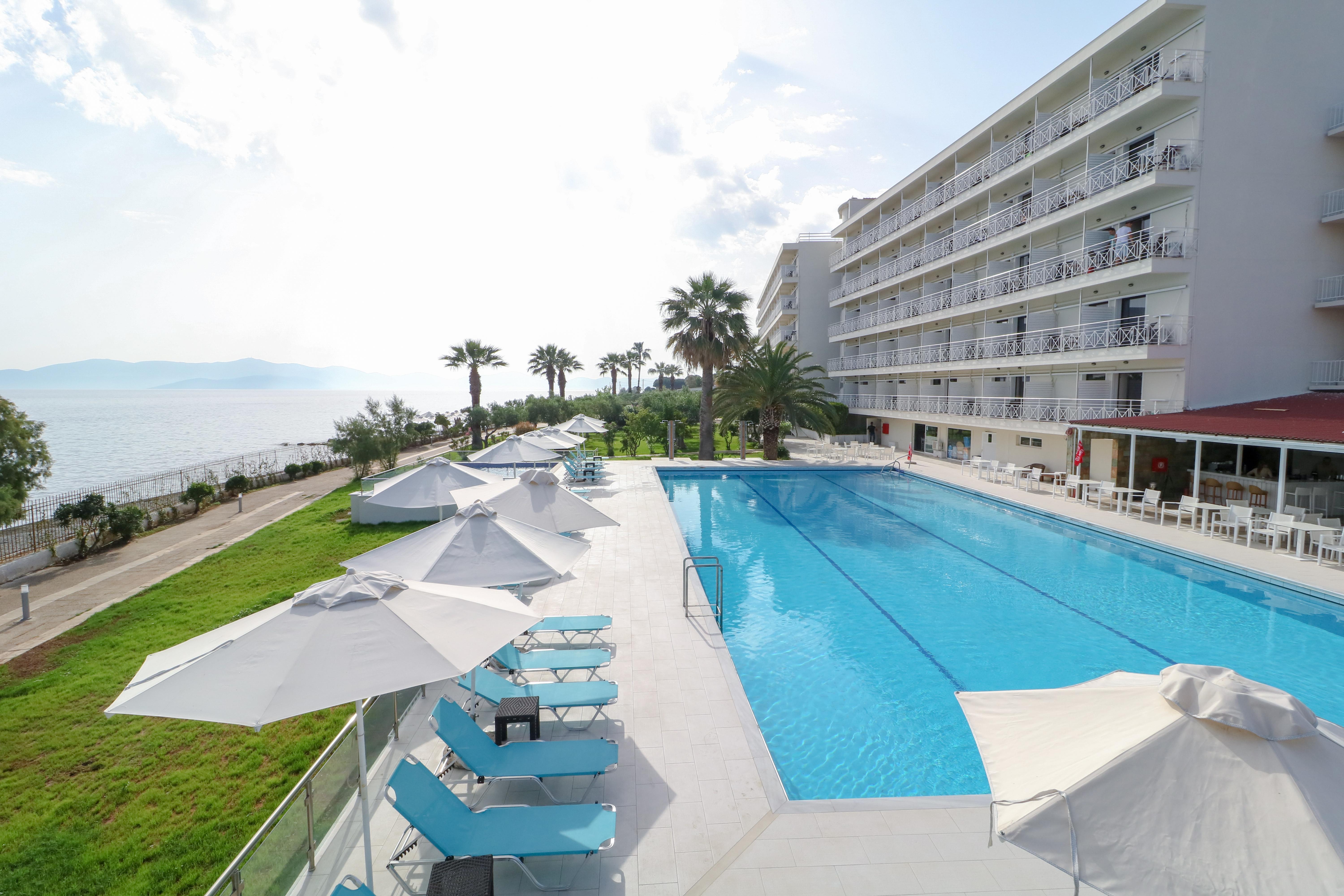 Calamos Beach Family Club Kálamos Buitenkant foto